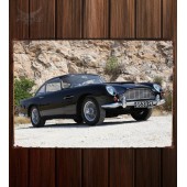 Металлическая табличка Aston Martin DB4 Vantage (V)